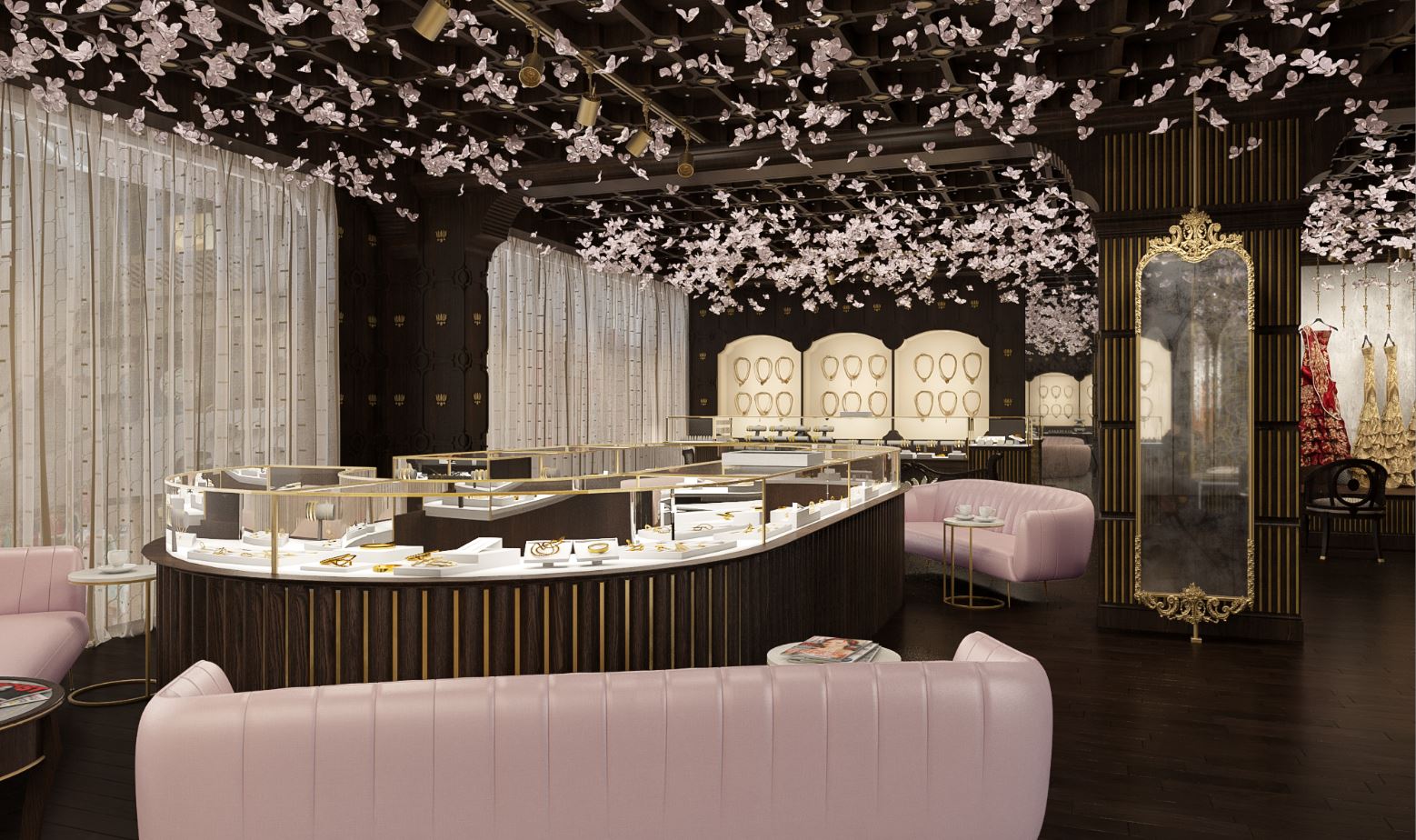 Damas Meena Bazaar Retail Outlet Interior Project DZ Design