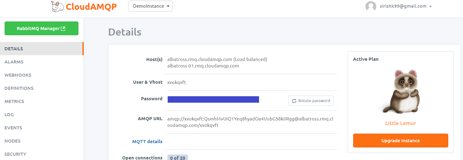 Message Producer and Consumer Using Golang on CloudAMQP
