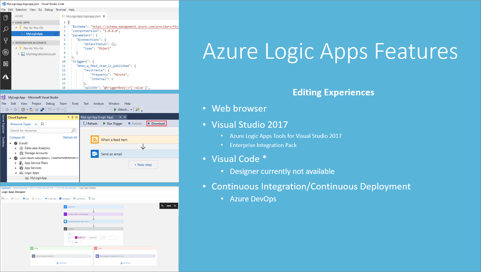Azure Logic Apps vs. Microsoft Flow LaptrinhX