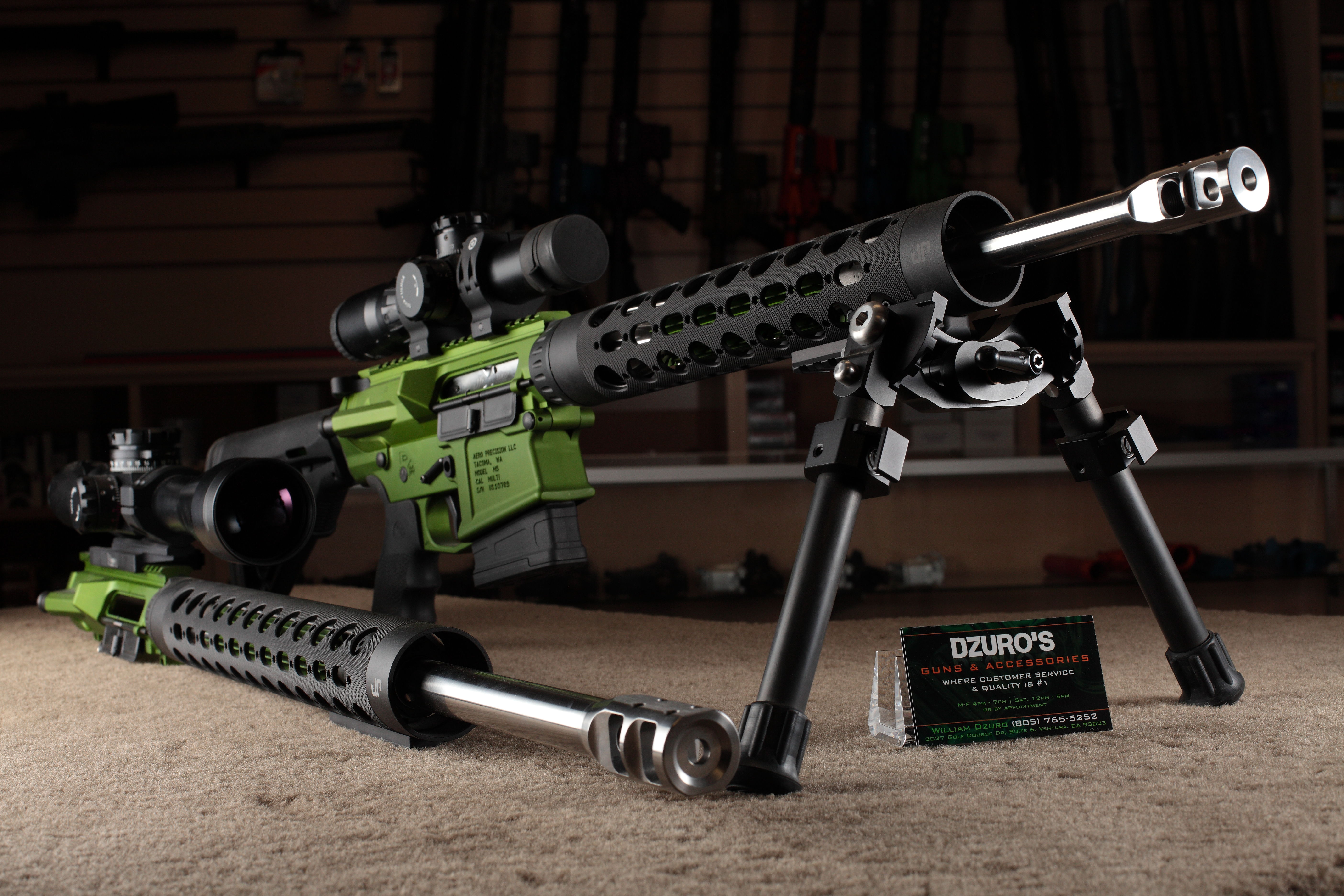 Custom Rifles Dzuro's Guns, Havasu City, AZ