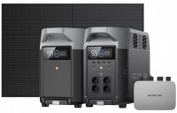EcoFlow DELTA Pro + Smart Extra Battery + Microinverter 800W