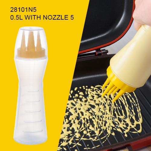 SAUCE SQUEEZER 0.5L WITH NOZZLE 5 (28101N5) Century2U