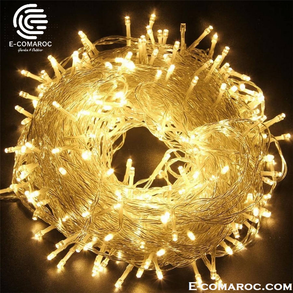 Guirlande Lumineuse De Noël 180 LED Xmas Lights Confort et