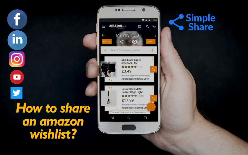 How to share an amazon wish list 2023 Best Guide Planners