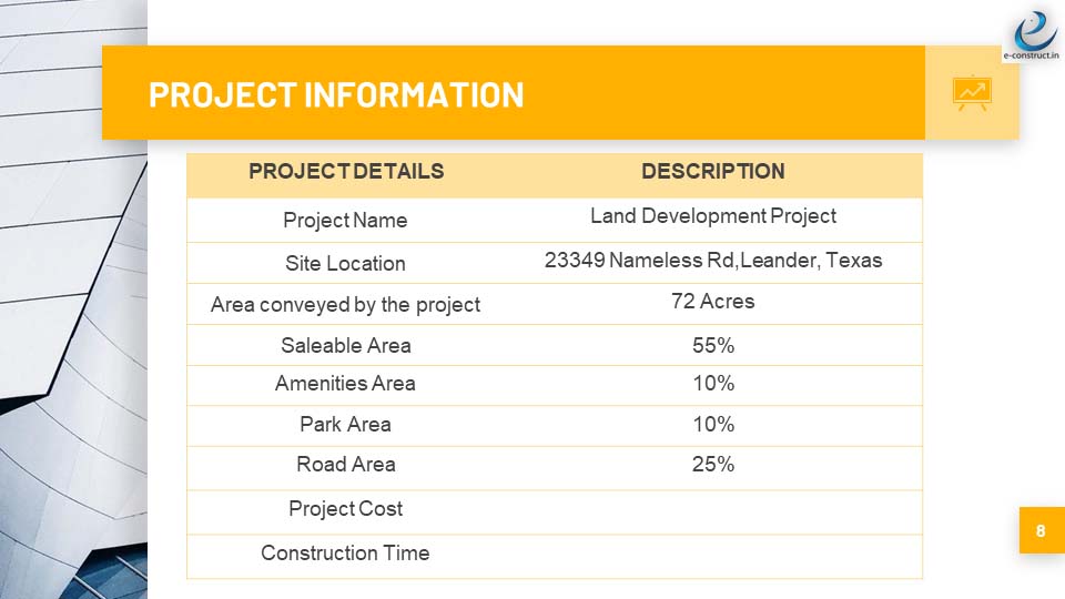 Texas Land Development EConstruct Design & Build Pvt LTD