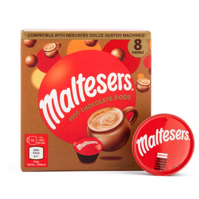 Maltesers 8 pcs. Dolce Gusto EHoreca