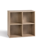 Etagère de rangement carré avec 4 cases au meilleur prix | E.Leclerc