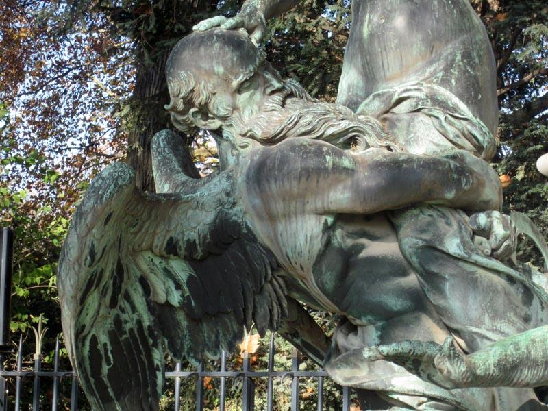 Monument à Eugène Delacroix Jardin du Luxembourg Paris (75006) E