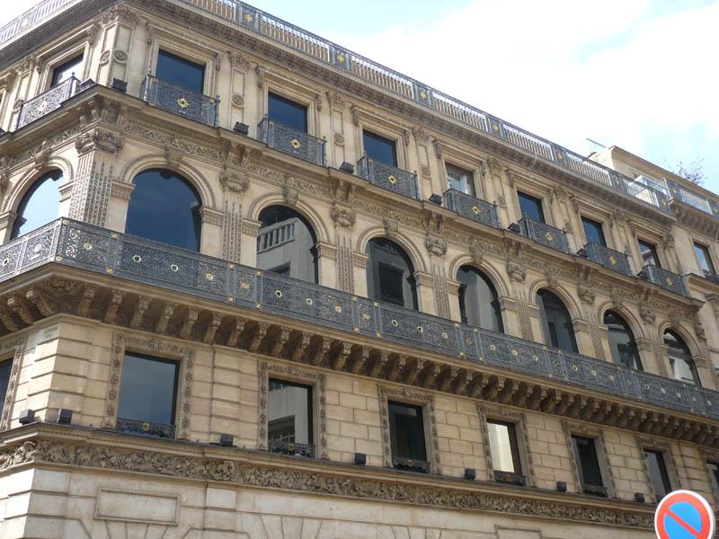 Balcons Maison Dorée Paris (75009)