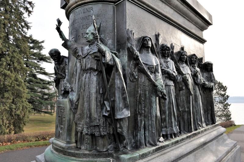 Monument à Jeanne d’Arc Parc de Sillery Québec Canada Emonumen