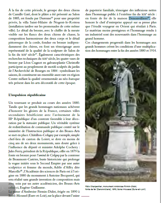 Monument à AmbroiseFirmin Didot SorelMoussel Emonumen