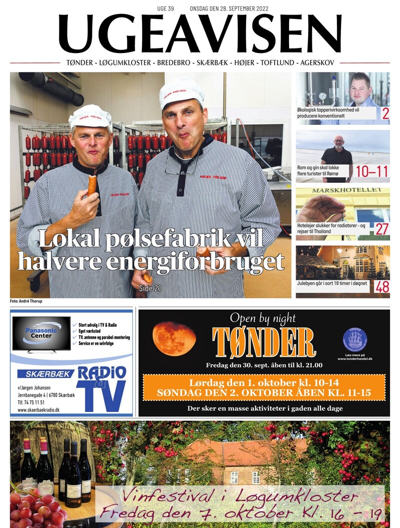 Ugeavisen Tonder 28092022