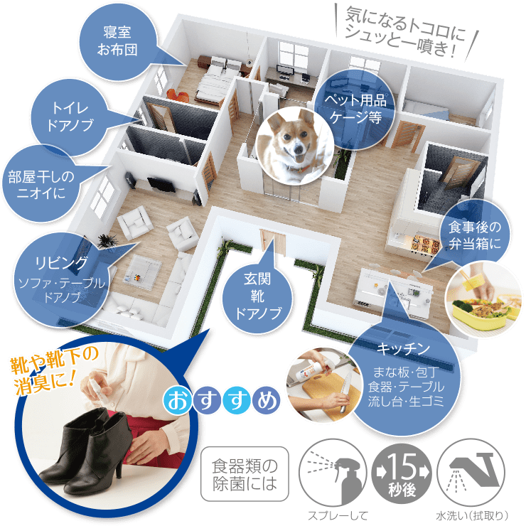 新しいセイバーオードリン：ウイルス・菌・ニオイを除菌・消臭 株式会社Riche