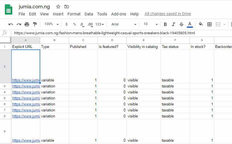 Two approaches to data extraction from a website to Excel eScraper