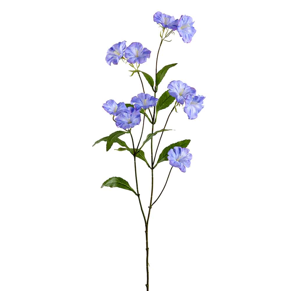 33″ Morning Glory Spray Delphinium Silk Flower Depot