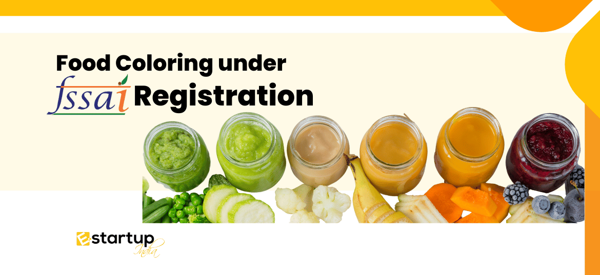 FSSAI Registration Approved Food Colouring Agents Archives EStartup