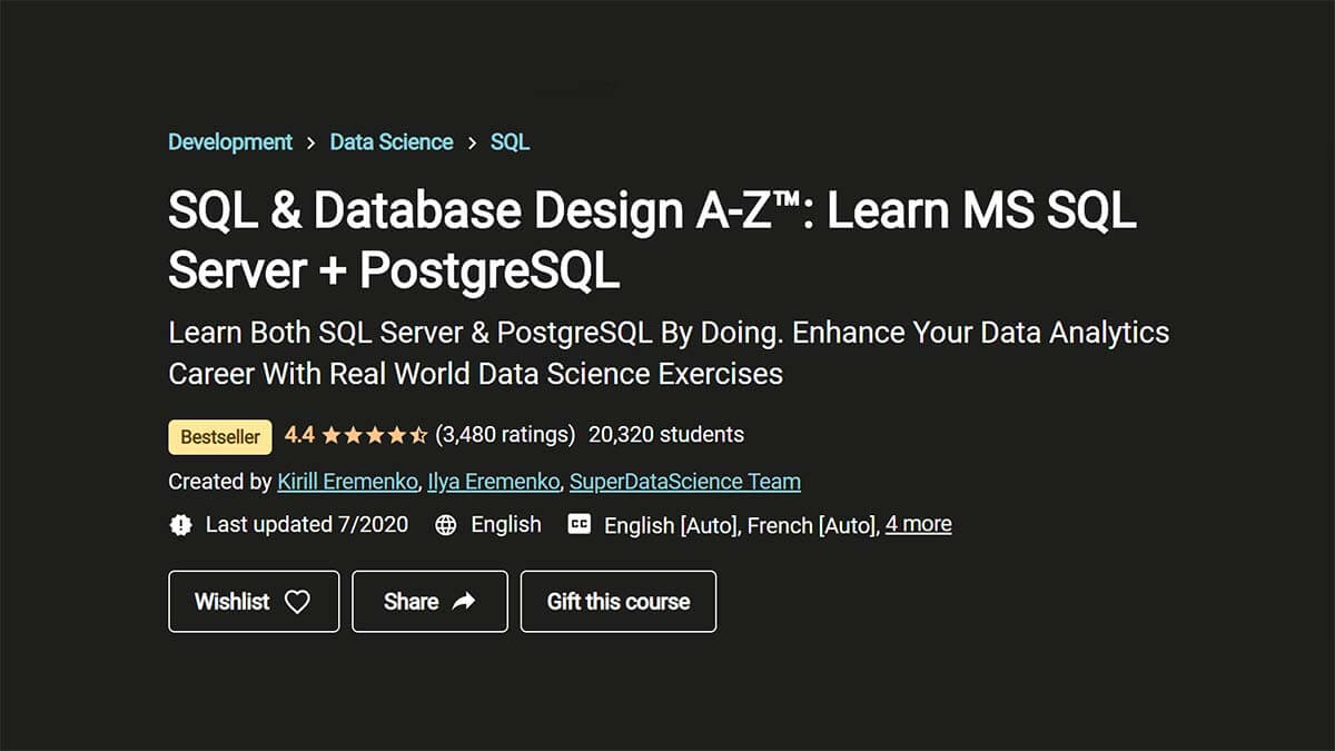 Top 7 Best SQL Courses for 2022 EStudent