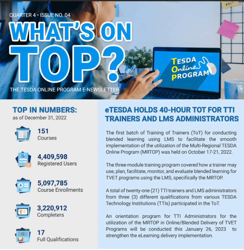 TESDA Online Program