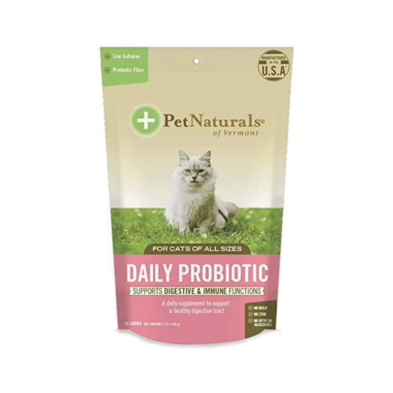 Pet Naturals of Vermont Daily Probiotic for Cats, Digestive