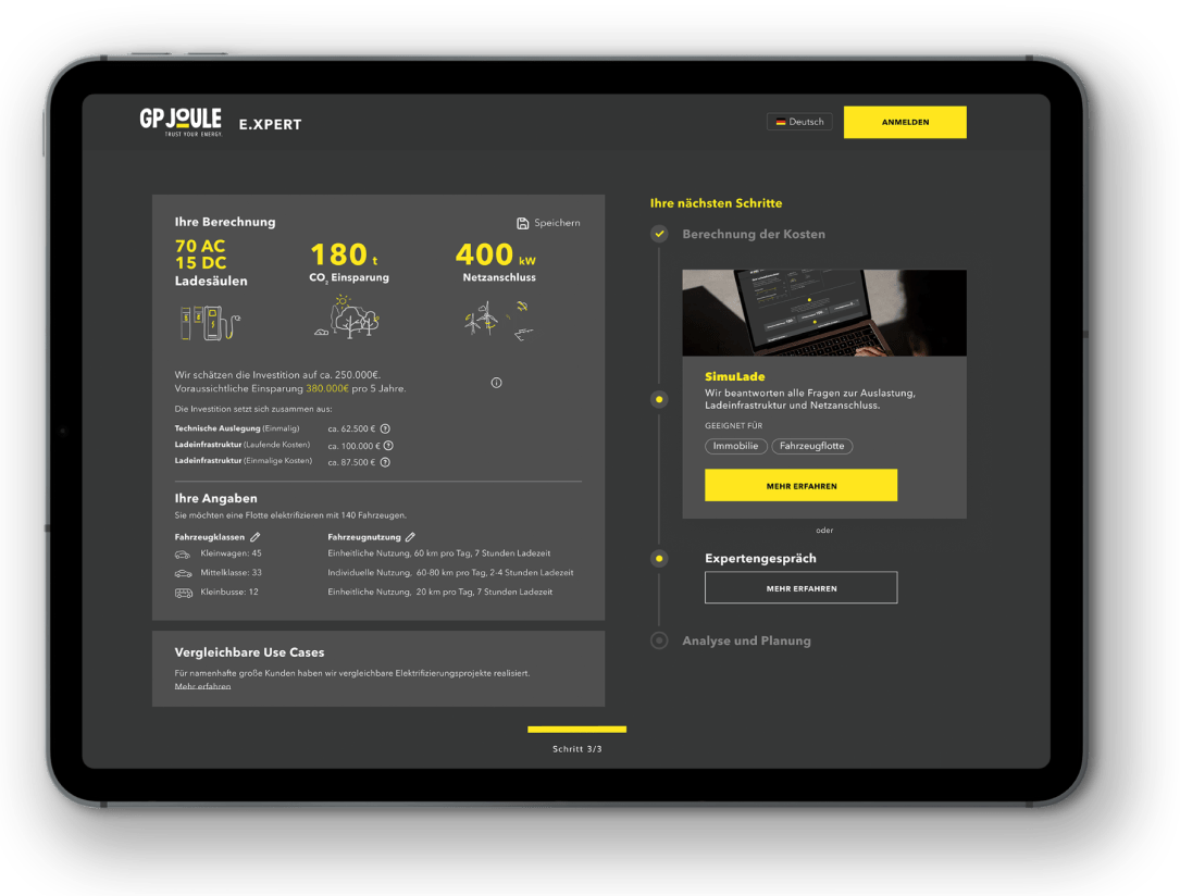 E.XPERT Jetzt kostenlos Ladeinfrastruktur planen