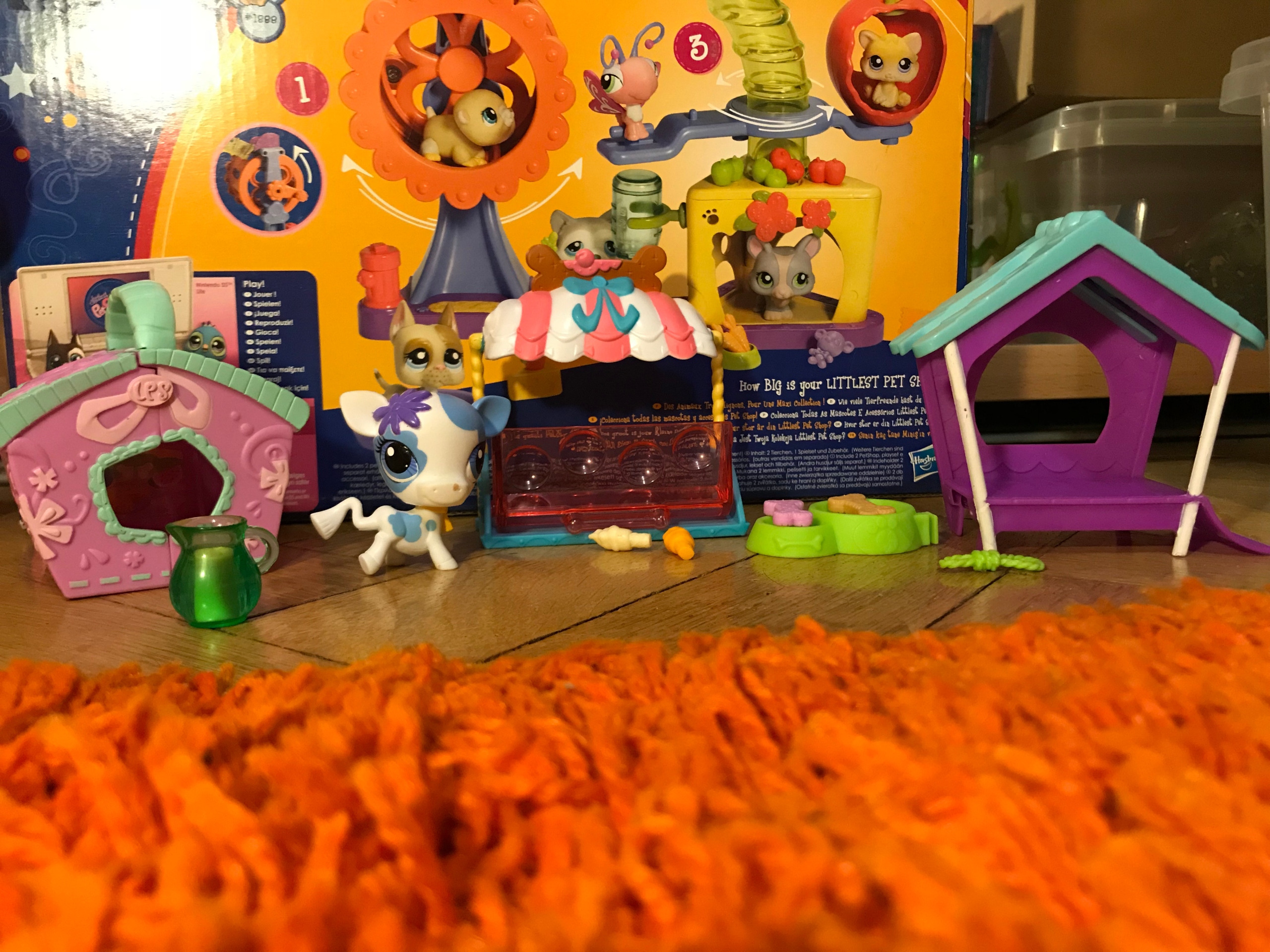 LITTLEST PET SHOP HAMSTER PLAYGROUND + DOMKI 7649228572 oficjalne