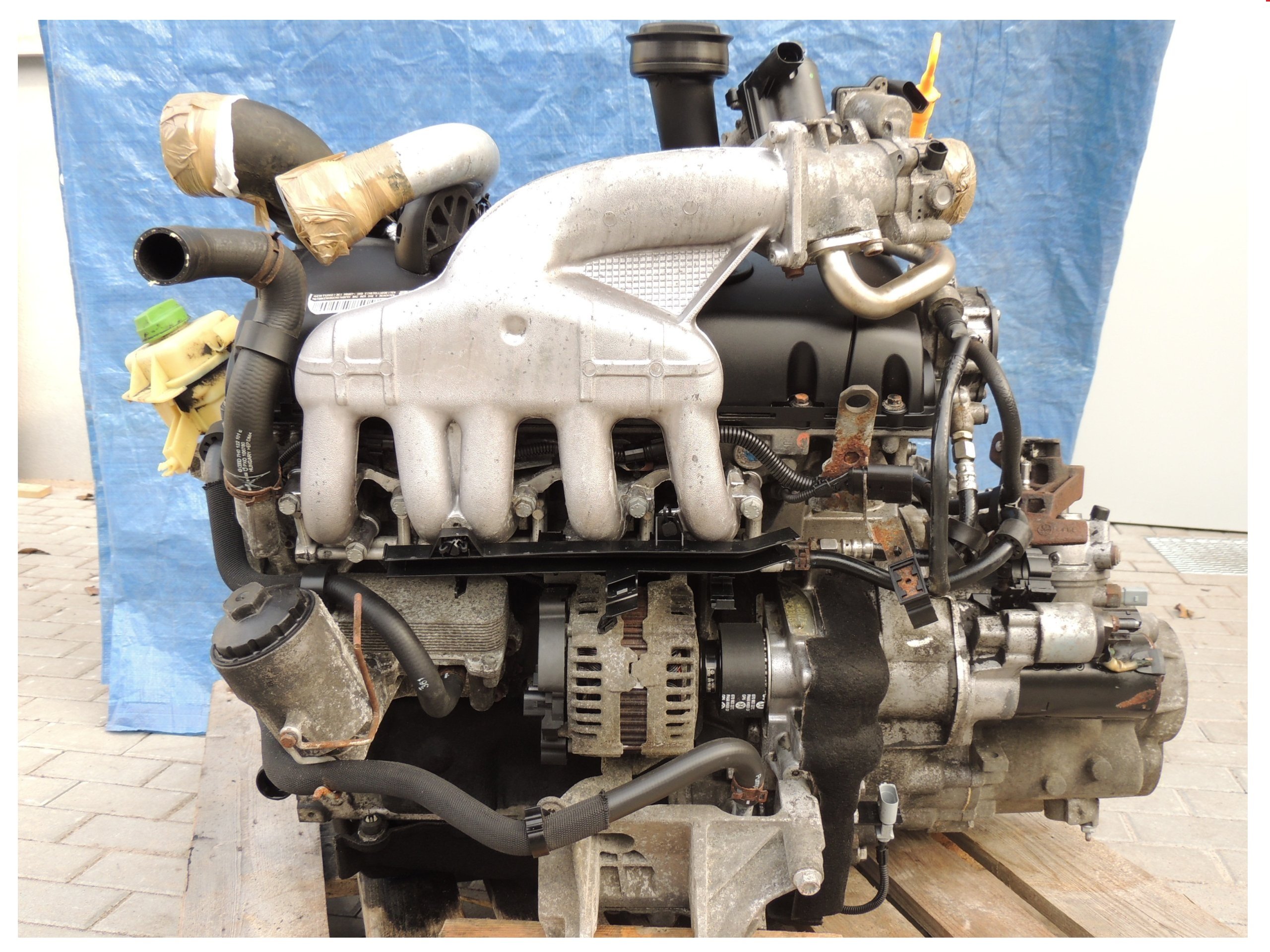 SILNIK vw T5 2.5 tdi BNZ 130KM gwarancja montaż 7660577002