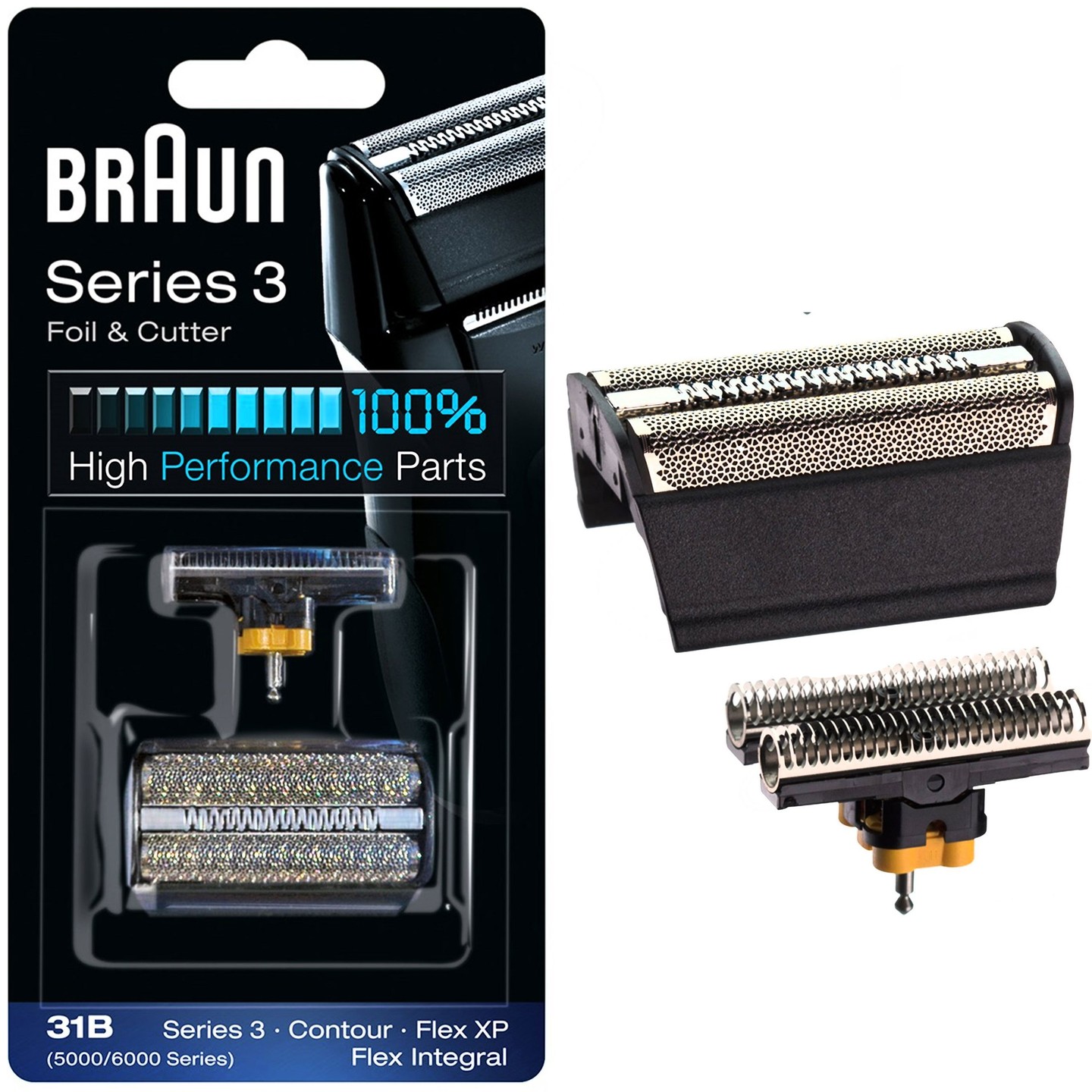 Braun Folia + Blok Ostrzy 5000 31B stara Series 3 7118847820