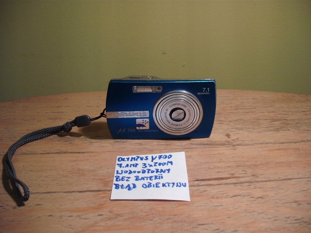 olympus u700 wododporny 7418368068 oficjalne archiwum Allegro