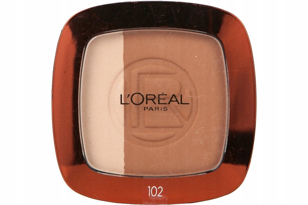L'Oreal GLAM BRONZE DUO Puder Brązujący 102 7579372439 oficjalne