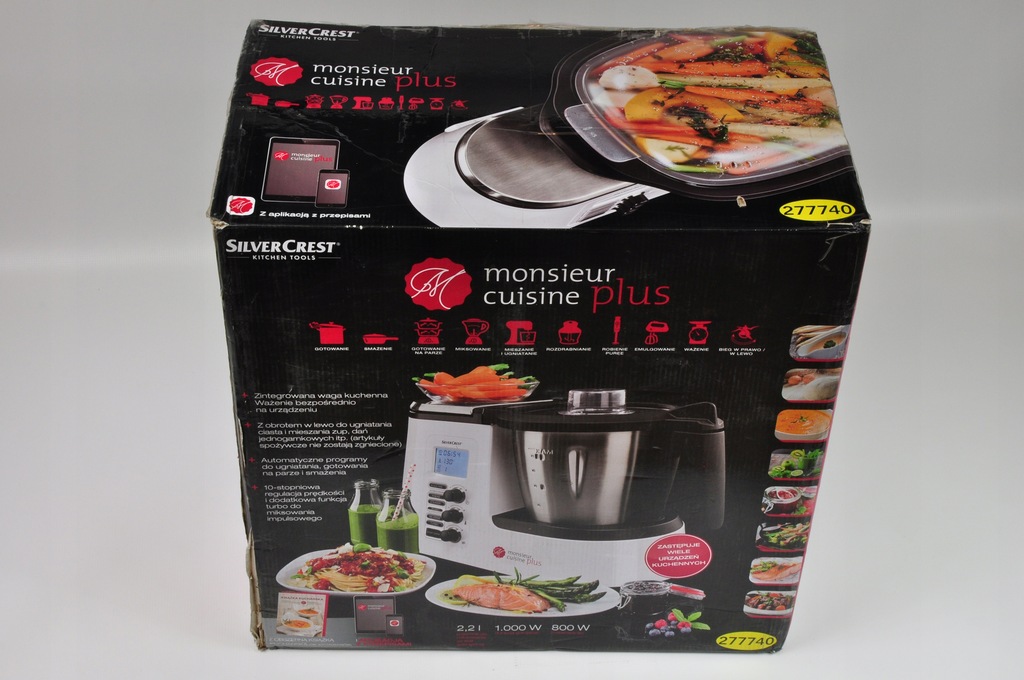 Thermomix Monsieur Cuisine Lidl Komplet Gwarancja