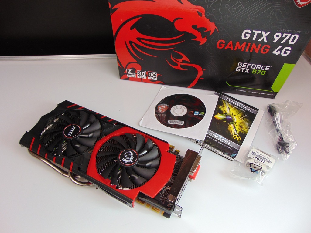 4.5 Karta graficzna MSI GeForce GTX 970 GAMING 4GB