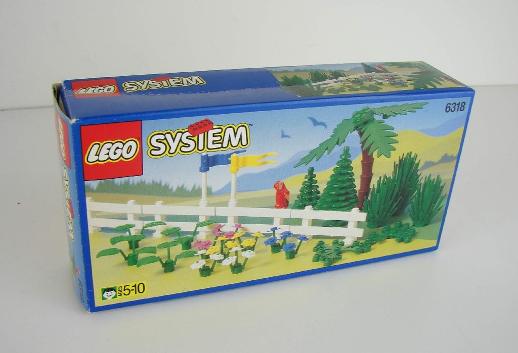 LEGO 6318 Flowers, Trees , Fences Town / City GBB