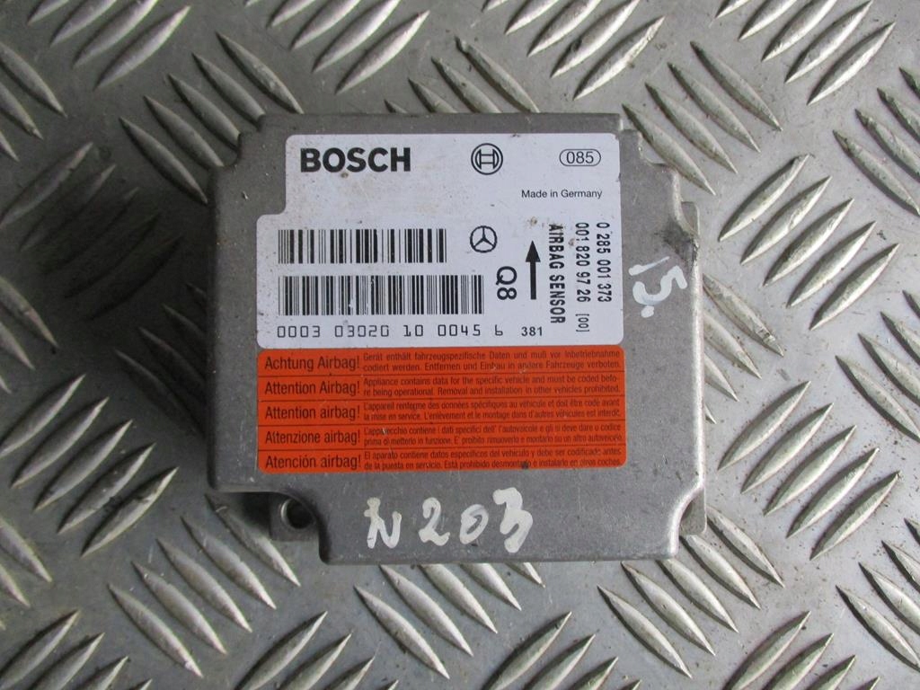 MODUŁ SENSOR AIRBAG MERCEDES W203 0285001373 7655484834 oficjalne