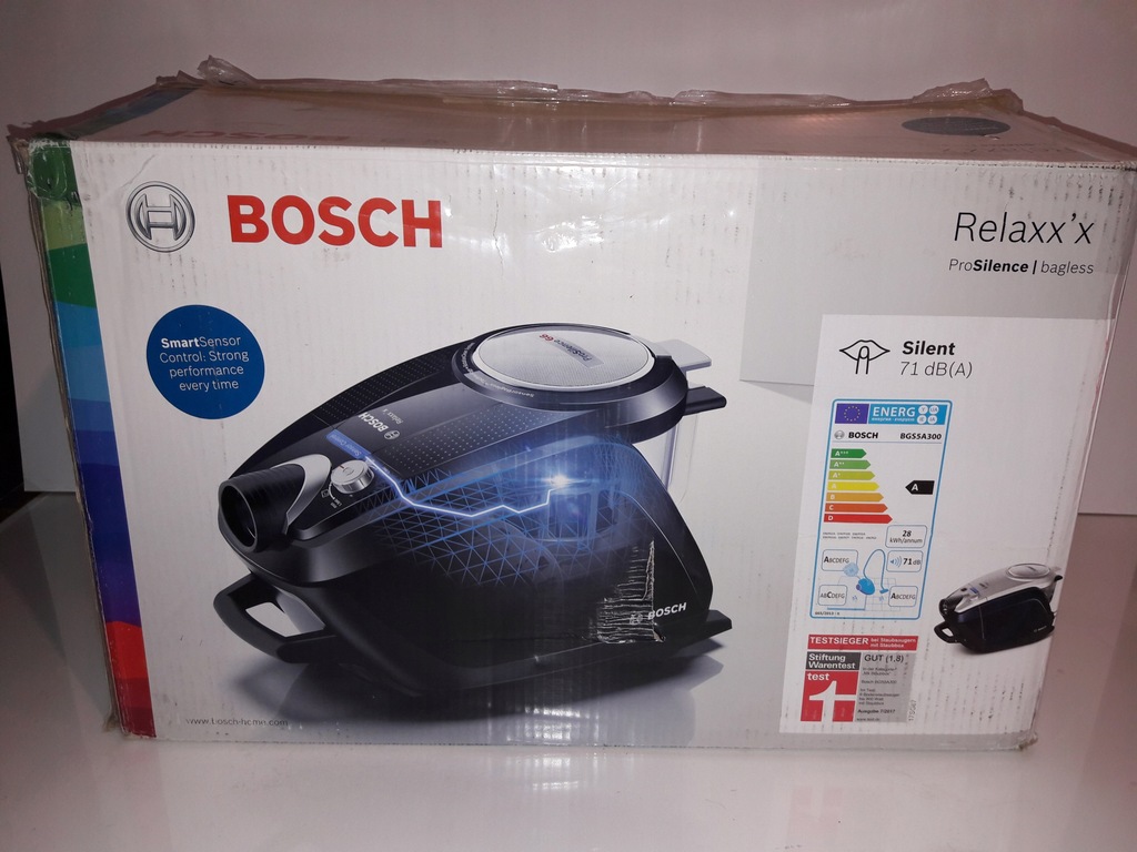 Odkurzacz bezworkowy BOSCH RELAXX Pro Silence 7600411897