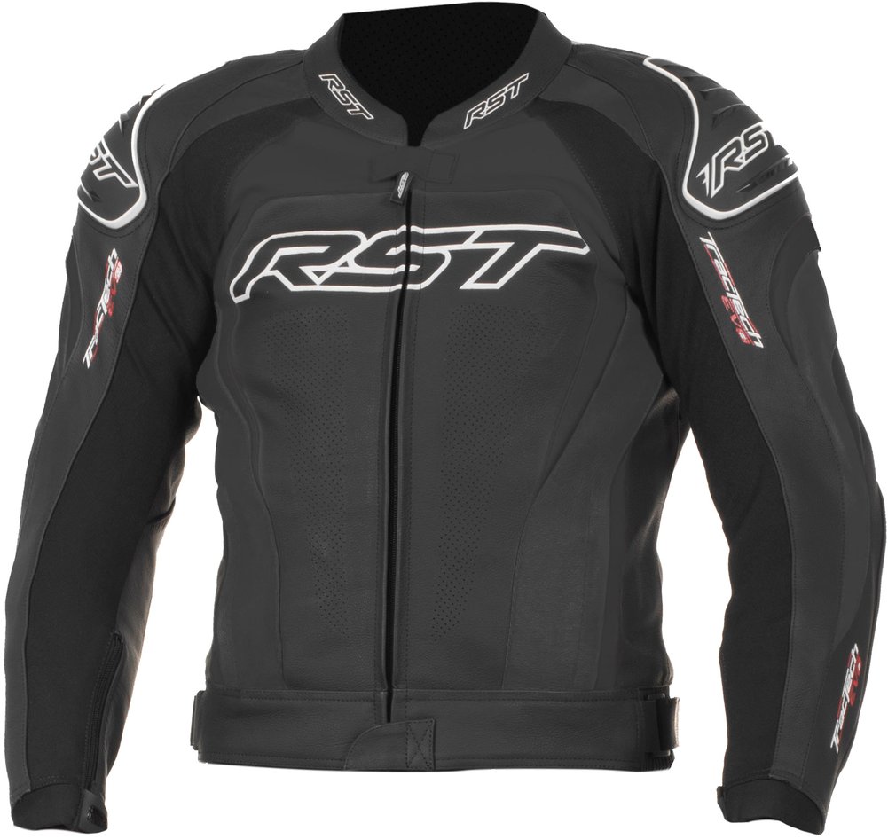 RST Mens Tractech Evo II Armored Leather Sport Motorcycle Riding Jacket