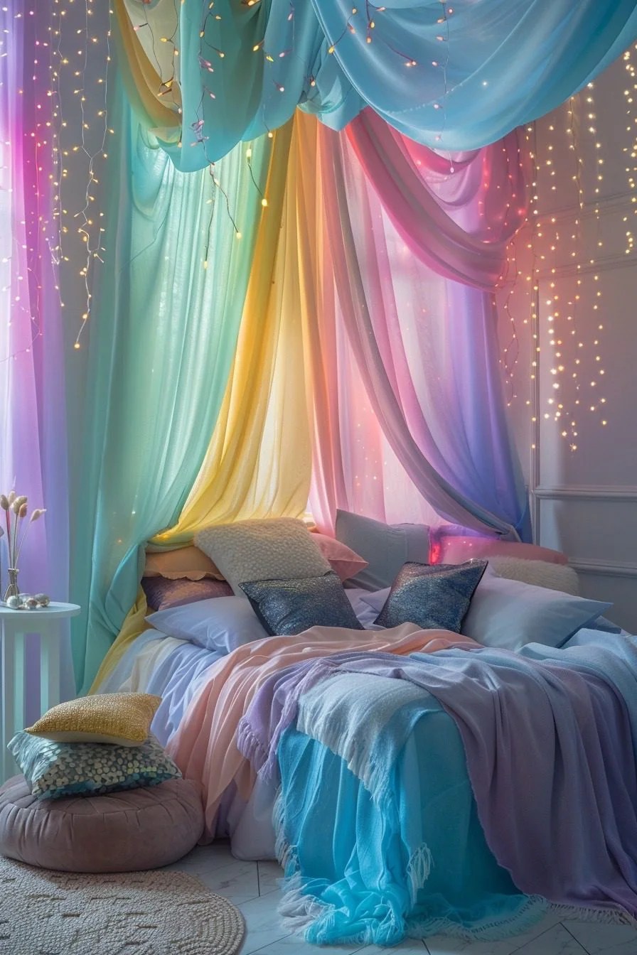 29 Rainbow Bedroom Ideas Kids Will Love Courtneys World