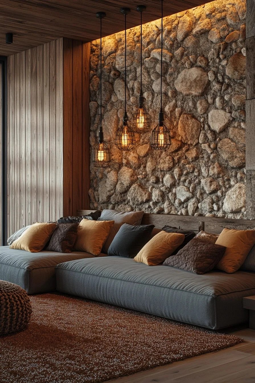 29 Rustic Modern Living Room Ideas To Bring A Fresh Twist To Country