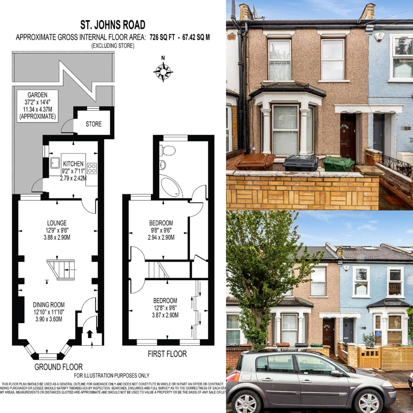 Two bed house for Sale, Walthamstow, London E17 E14 Properties