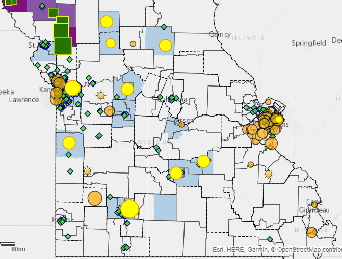 Mapping Clean Energy Missouri E2