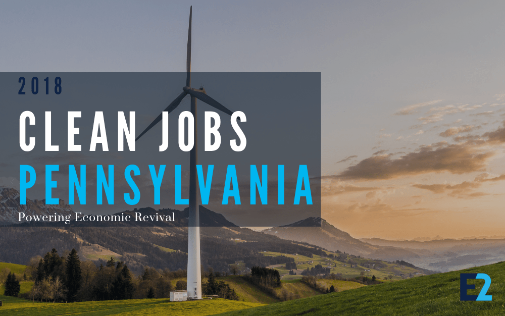 Clean Jobs Pennsylvania 2018 E2