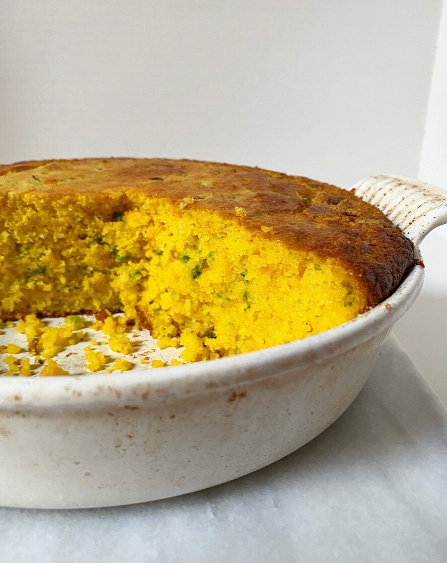 Cheesy Jalapeño Cornbread e2 bakes brooklyn