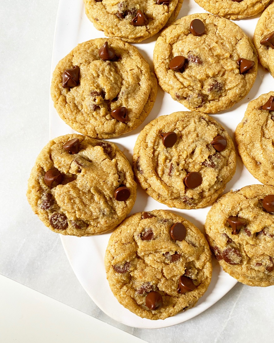 Better Whole Wheat Chocolate Chip Cookies e2 bakes brooklyn