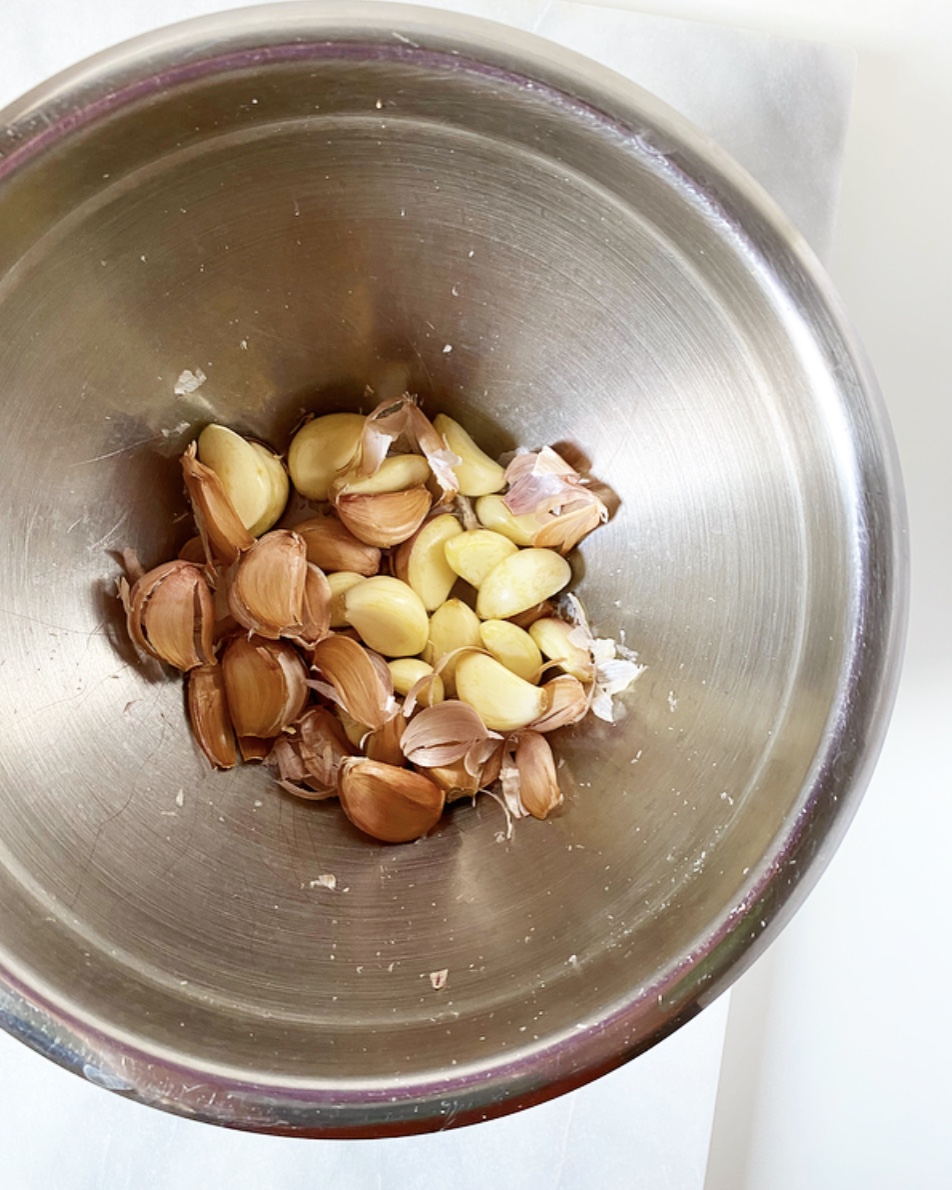 Garlic Confit Mashed Potatoes e2 bakes brooklyn