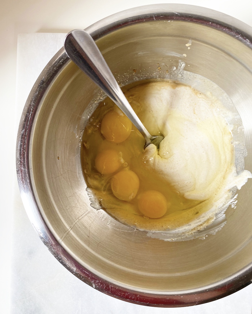 Sour Cream French Toast e2 bakes brooklyn