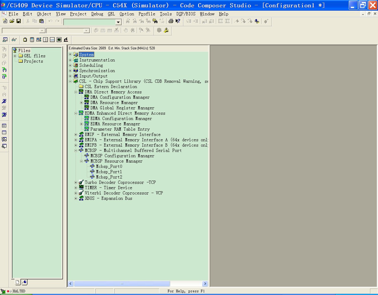 why I can't see csl configuration in ccs3.3? Code Composer Studio