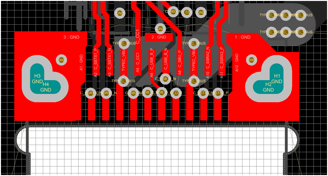 TypeC Connector Layout... Made easy Interface forum Interface TI