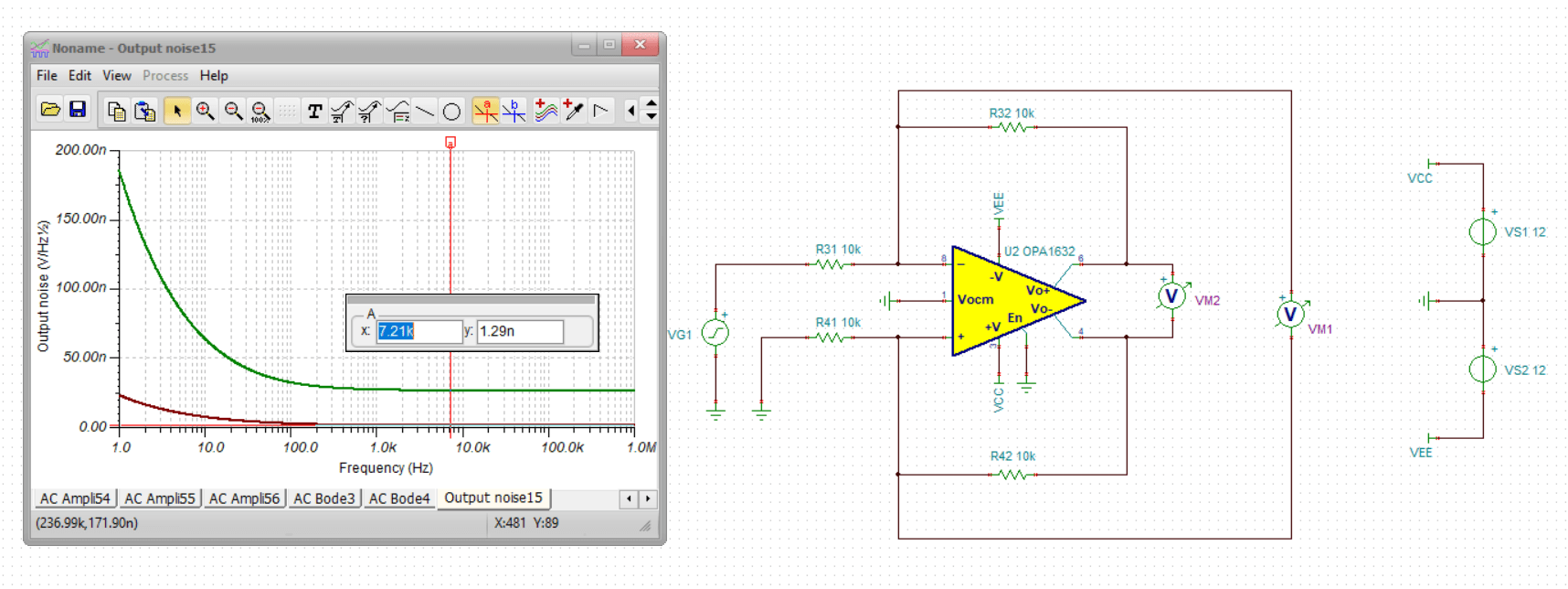 TINATI Question about amplifier noise gain in TINATI noise