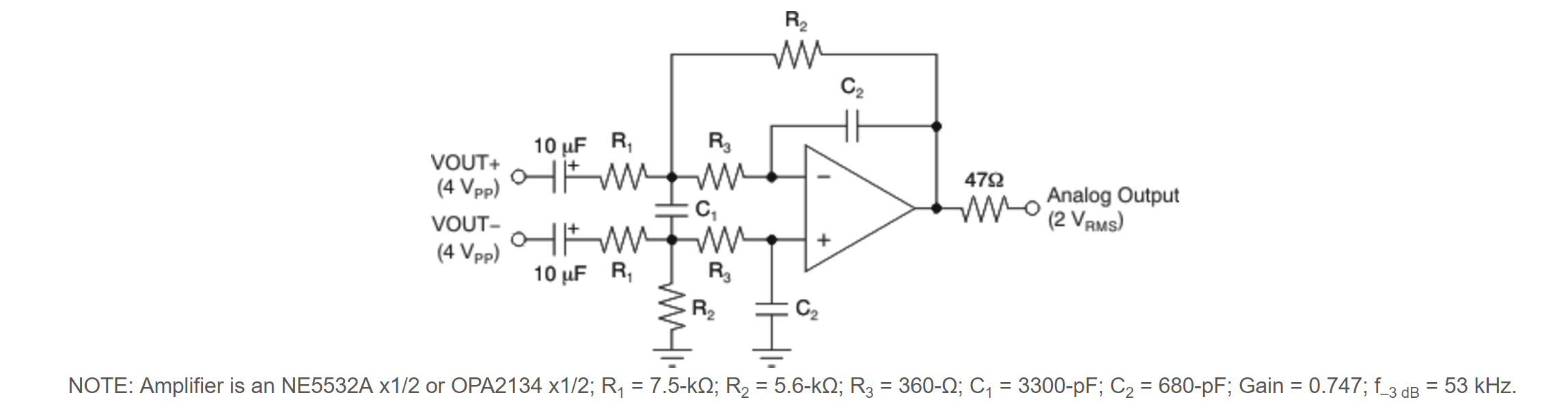 OPA369 Matching a differential MEMS microphone output to an MSP430 ADC