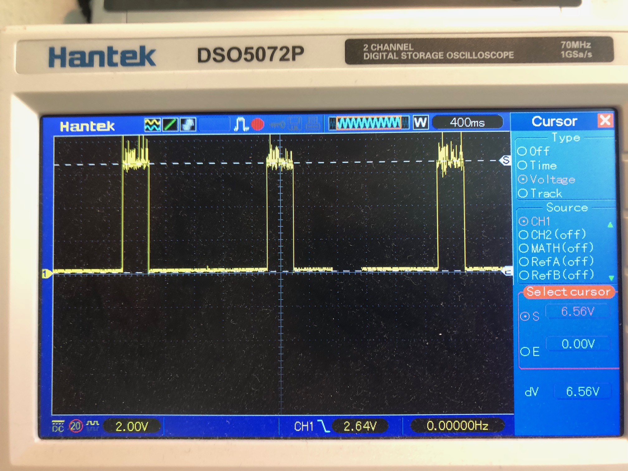 BQ51013B Problem while startup, pulsing 2s/0.5Hz no output voltage
