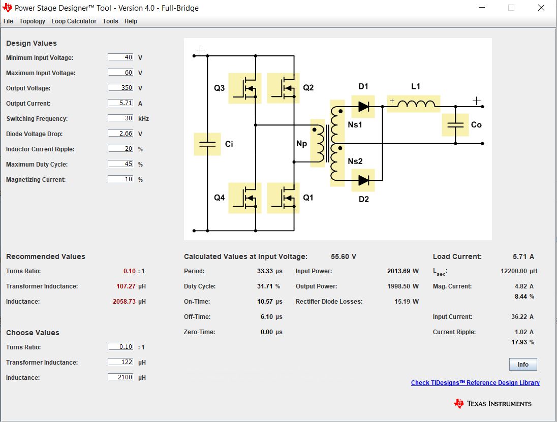 LM5045 How power stage designer calculate inductor valıue? Power management forum Power